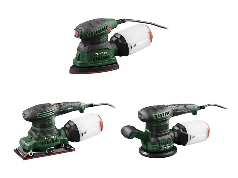 PARKSIDE® Lijadora multifuncional PMS 200 A1 / Lijadora vibratoria PSS 270 C3 / Lijadora excéntrica PEXS 270 C3