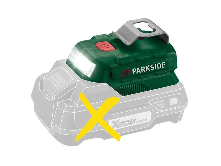 PARKSIDE® Adaptador de batería PAA 20-Li B2, 20 V